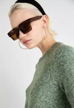 Платье-джемпер VMDOFFY O NECK DRESS Vero Moda, зеленый