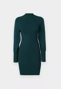 Платье-джемпер VMWILLOW HIGHNECK DRESS Vero Moda, темно-зеленый