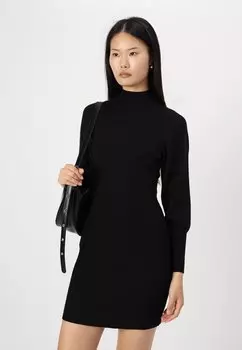 Платье-джемпер VMWILLOW HIGHNECK DRESS Vero Moda, черный