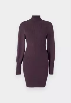 Платье-джемпер VMWILLOW ROLLNECK SHORT DRESS Vero Moda, сиреневый