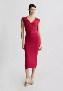 Платье-джемпер WITH BELT - Shift dress LIU JO, цвет Berry
