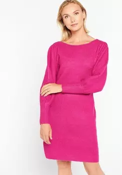 Платье-джемпер WITH BOAT NECK LolaLiza, розовый