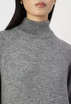 Платье-джемпер YASBALIS FUNNEL DRESS YAS, серый