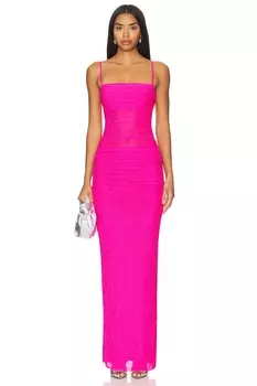 Платье дженнан Afrm, розовый