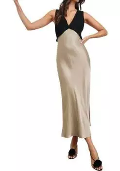 Платье Джильды в цвете шампанского Rails, цвет champagne