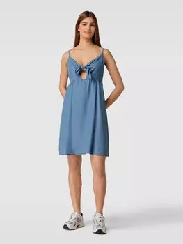 Платье джинсовое с вырезом модель 'HARPER' Vero Moda