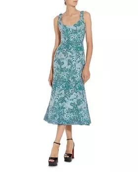 Платье Джудит Markarian, синий