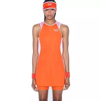 Платье EA7 EMPORIO ARMANI 3DTA58_TJTCZ, оранжевый
