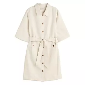 Платье Ecoalf Marmol short, бежевый