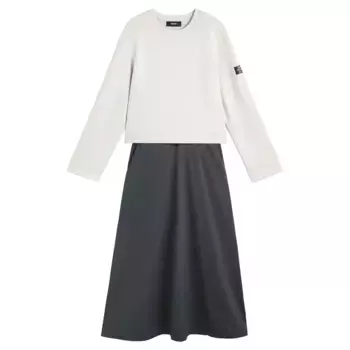 Платье Ecoalf Morgan, серый/бежевый