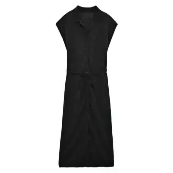 Платье Ecoalf Turquoise, черный