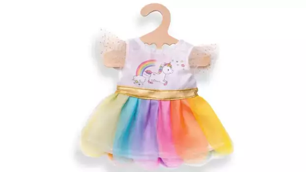 Платье-единорог анри, размер 35-45см Heless