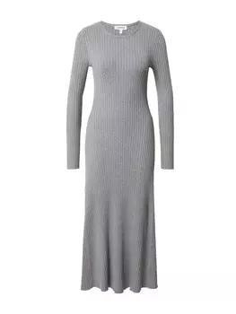 Платье Edited BULAN, пестрый серый