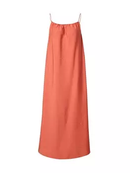 Платье EDITED Calla, цвет Brown/Red