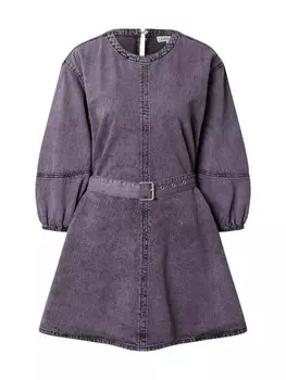 Платье Edited Cate, голубовато-черный