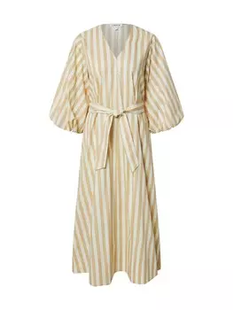 Платье Edited Caya, бежевый