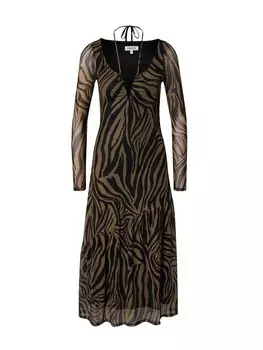 Платье Edited Elna, оливковое