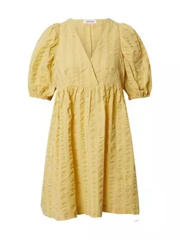 Платье Edited Hattie, желтый