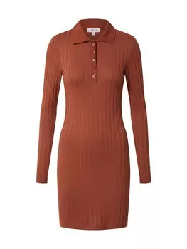 Платье Edited IMANI, коричневый