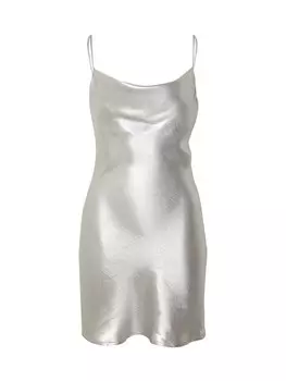 Платье EDITED Jessie, серебряный
