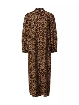 Платье Edited Marlene, коричневый