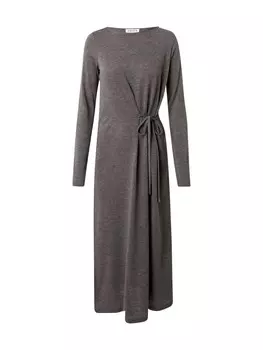 Платье EDITED Odett, серый
