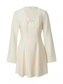 Платье Edited Prudence, бежевый