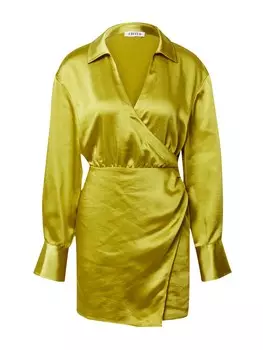 Платье Edited Shoshana, зеленый/лайм