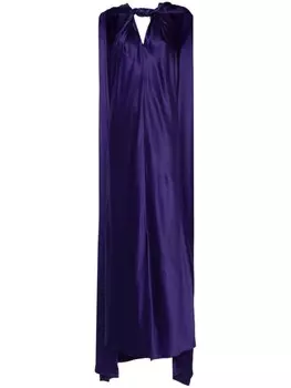 Платье Egizio Max Mara, фиолетовый