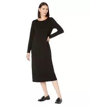 Платье Eileen Fisher, Jewel Neck Full-Length Dress