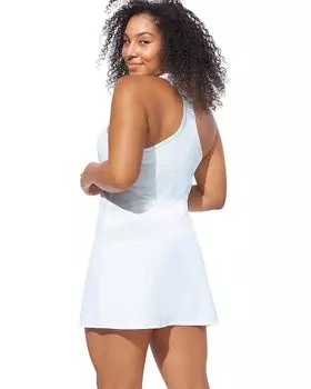 Платье Eleven by Venus Williams Wavy Dress, ярко-белый