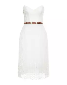 Платье Elisabetta Franchi, белый