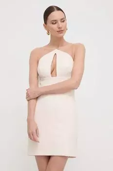 Платье Elisabetta Franchi, бежевый