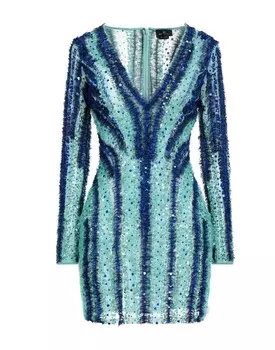 Платье Elisabetta Franchi, бирюзовый