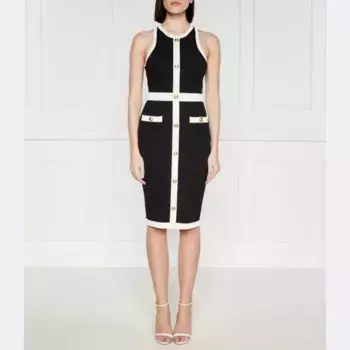 Платье Elisabetta Franchi, черный