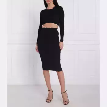 Платье Elisabetta Franchi, черный