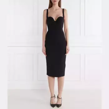 Платье Elisabetta Franchi, черный
