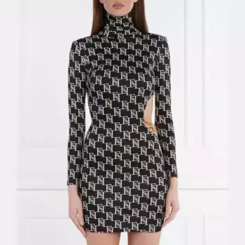Платье Elisabetta Franchi, черный