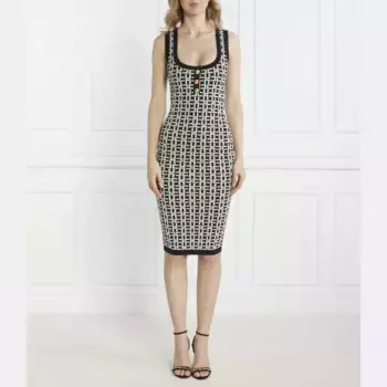 Платье Elisabetta Franchi, черный