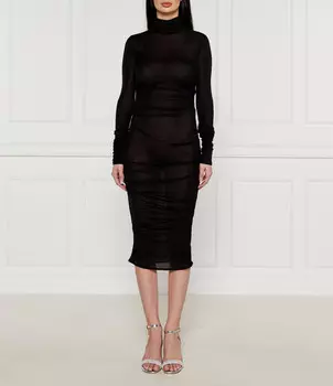 Платье Elisabetta Franchi, черный