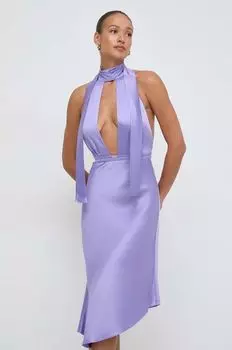 Платье Elisabetta Franchi, фиолетовый