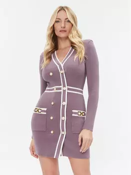 Платье Elisabetta Franchi, фиолетовый