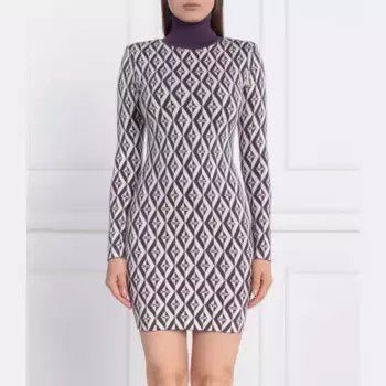Платье Elisabetta Franchi, фиолетовый