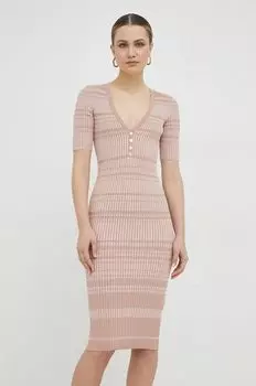 Платье Elisabetta Franchi, розовый