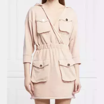 Платье Elisabetta Franchi, розовый