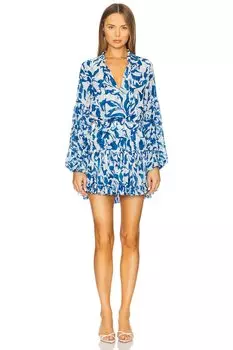 Платье Elisabetta Misa Los Angeles, blue watercolor mix