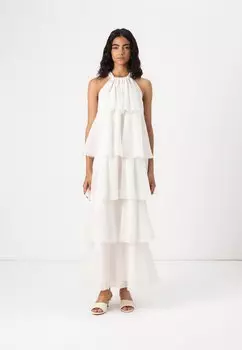 Платье ELOISE HALTERNECK YAS, белый