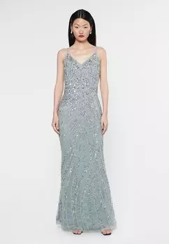 Платье EMBELLISHED SEQUINS BEAUUT, светло-зеленый