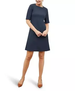 Платье Emily - Чудо из переработанного материала WonderTex M.M.LaFleur, синий