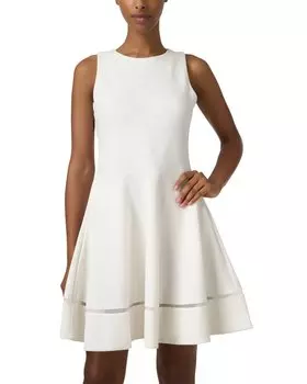 Платье Emporio Armani Fit & Flare, белый